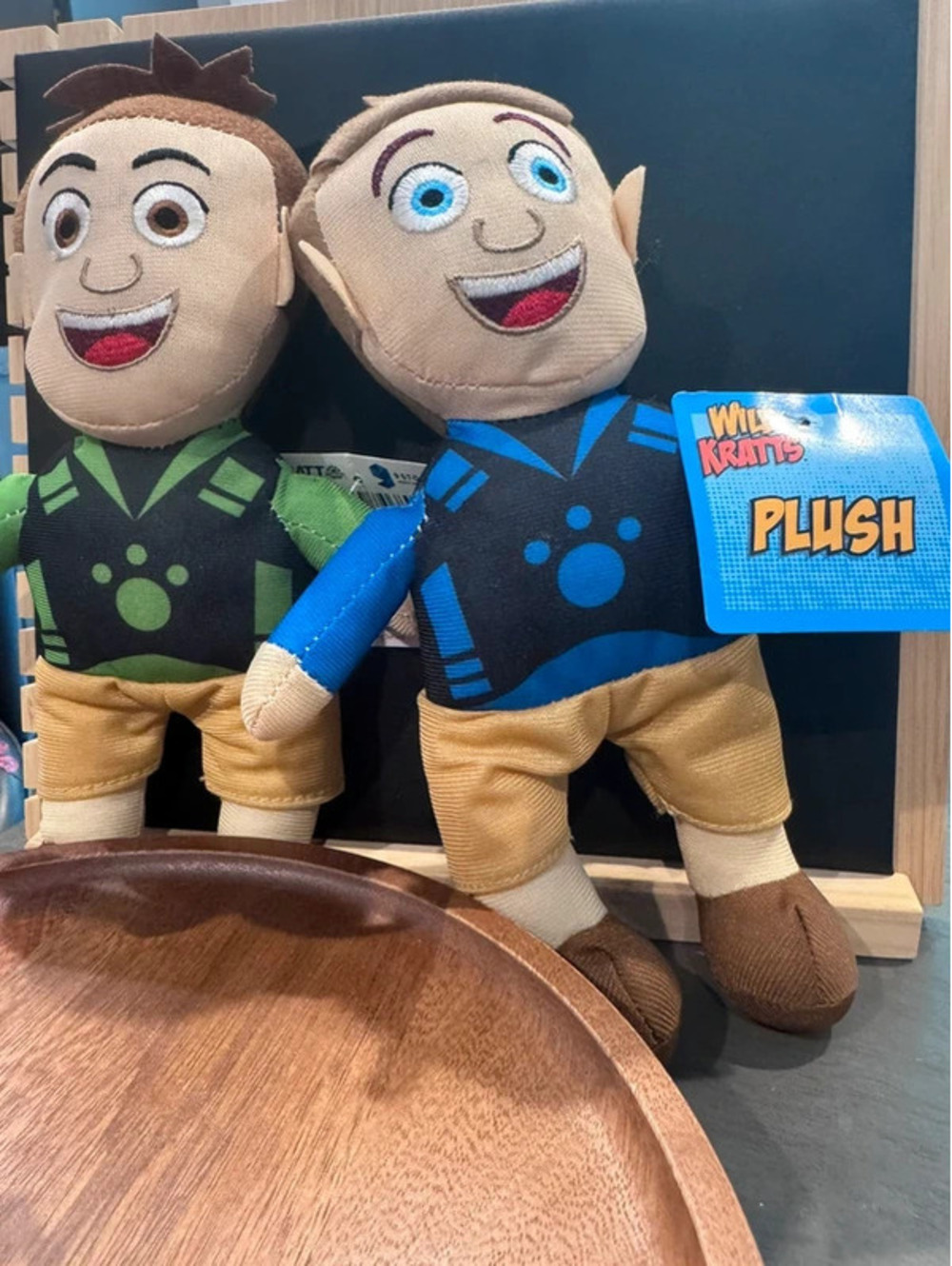 Stuffed plush Wild Kratt Brothers PBS kids NWT